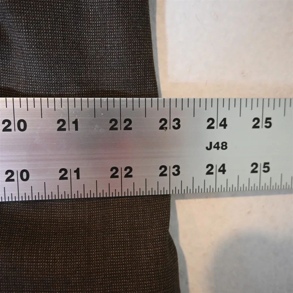 Hart Schaffner Marx 46R‎ Brown Birdseye Wool USA Blazer Suit Jacket Sport Coat
